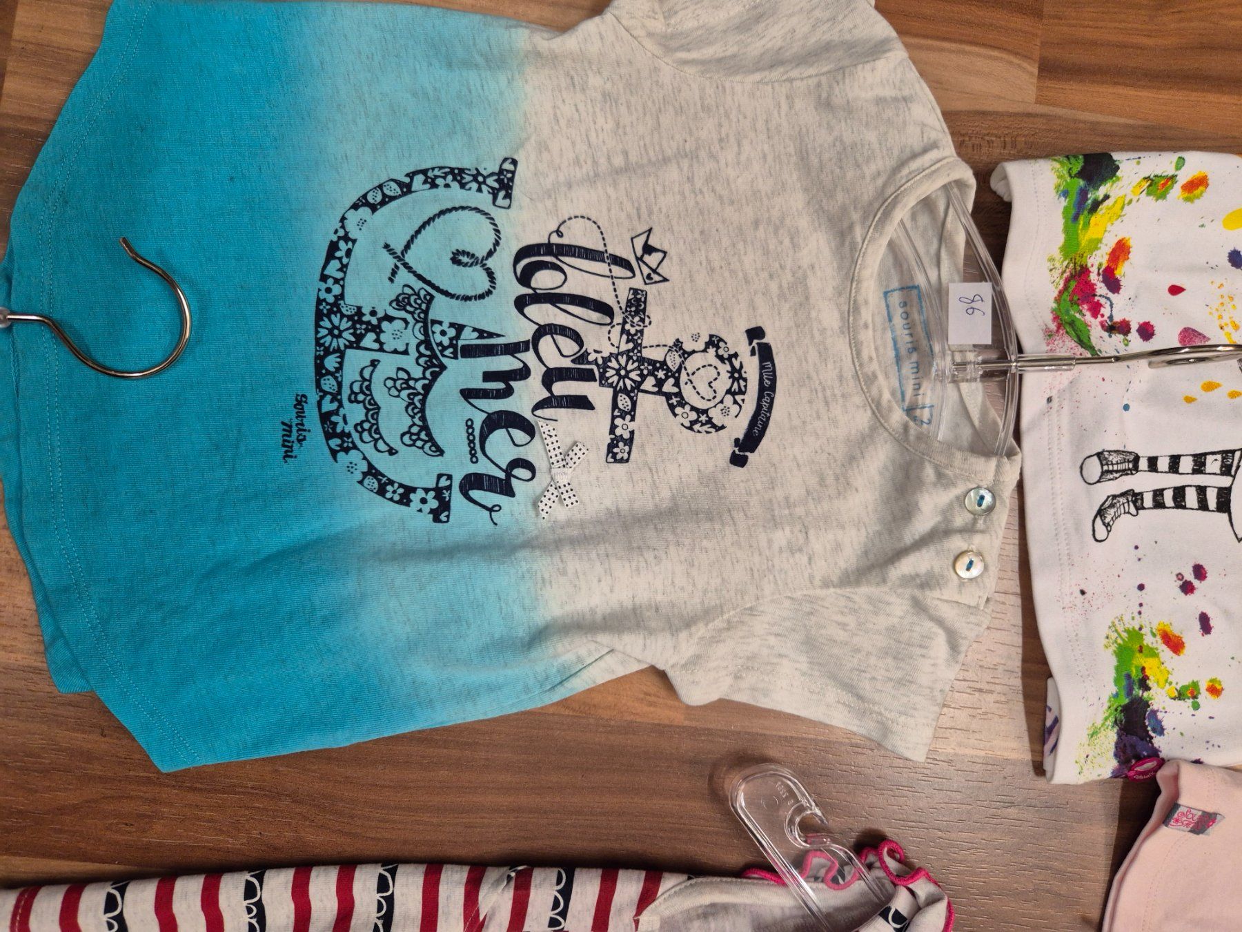 Cakewalk Camicette, T-shirt & Top: 7 T-shirt von Souris mini und Cakewalk BWare gr 86/92 G – Nuovo (secondo la descrizione) da Schwarzenburg venduto da Flamingo07 3