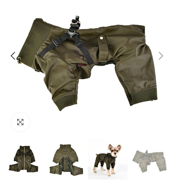Puppia Bellamy Burgundy S Hundemantel – Winddicht, Wasserabweisend Mit Fleece-Innenfutter
