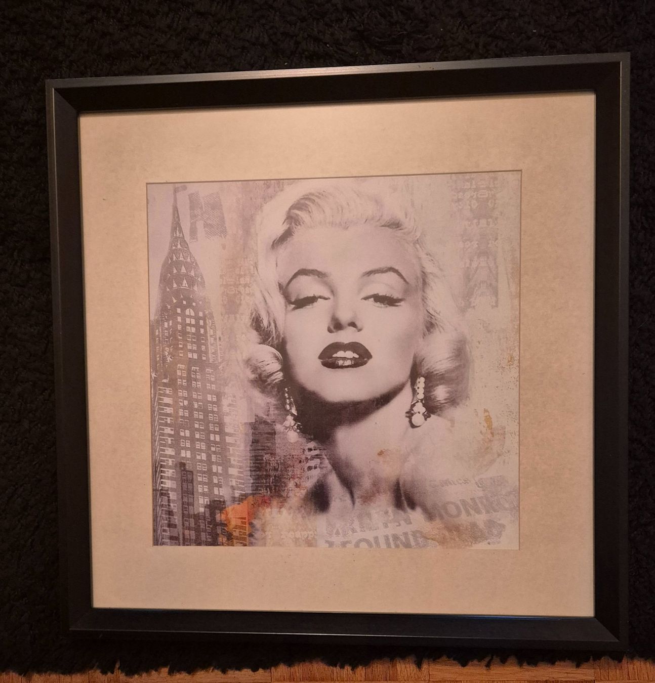 Alle Dekorationen: Tableau Marylin Monroe – Gebraucht aus Neuchâtel von simbajoyce123