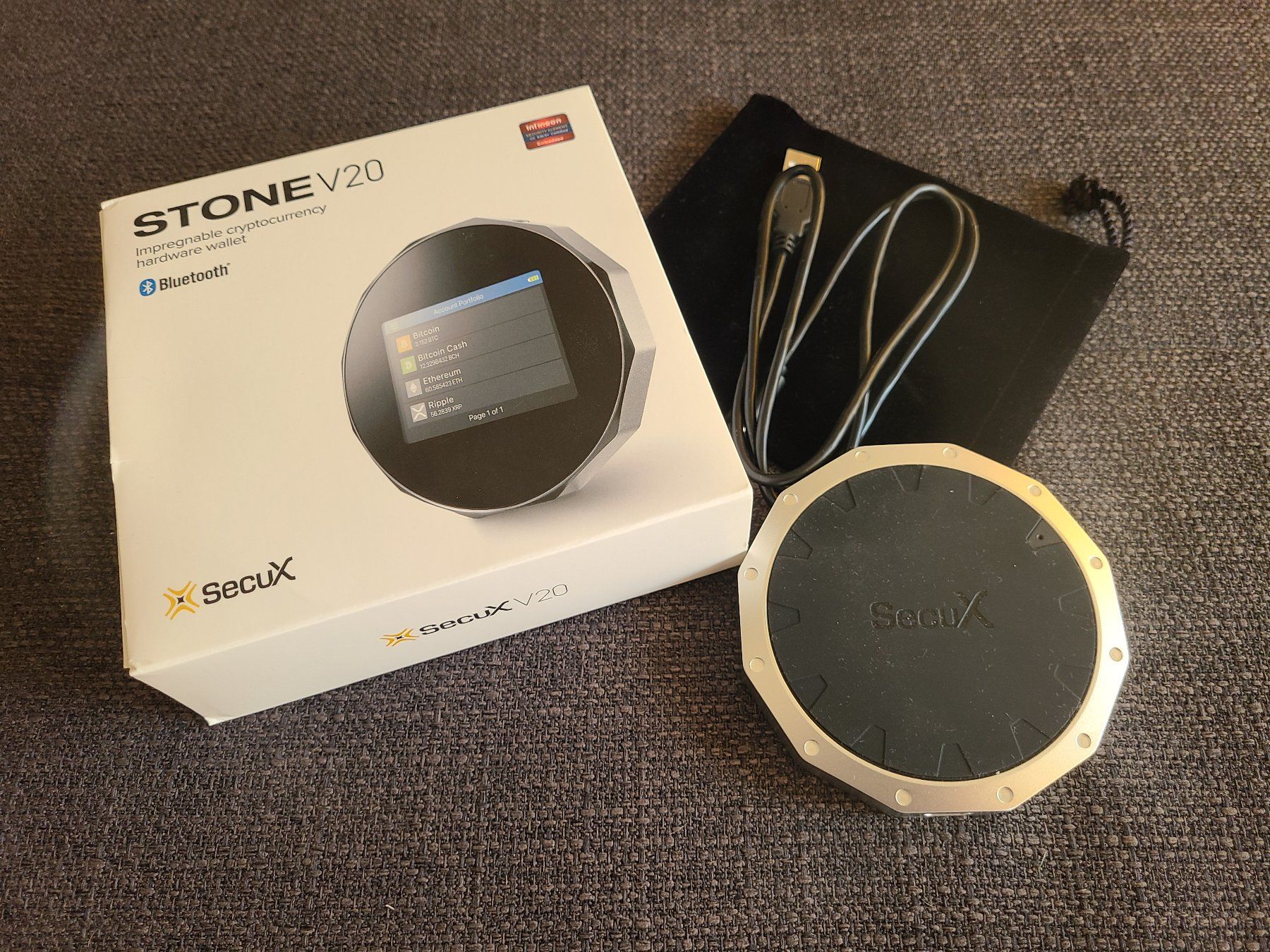 Coin Miner: Crypto Hardware Wallet SecuX V20 & 7 cm grossen Display! – Nuovo (secondo la descrizione) da Buchs AG venduto da Hifinico 1