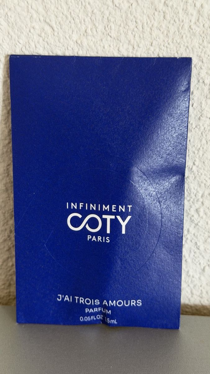 Parfum & Eau de Toilette: Parfumprobe COTY J'AI TROIS AMOURS  – Neu (gemäss Beschreibung) aus Sursee von nri_sbv9