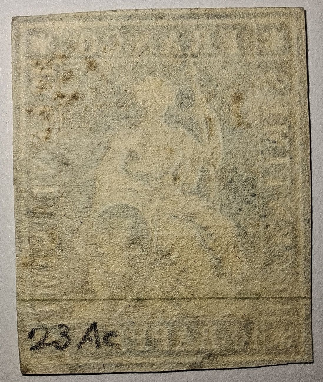 Tutti i francobolli: Strubel 23A1.b Gränichen mit Attest Kat. 1300.- – Usato da Balgach venduto da SIMEON27 1