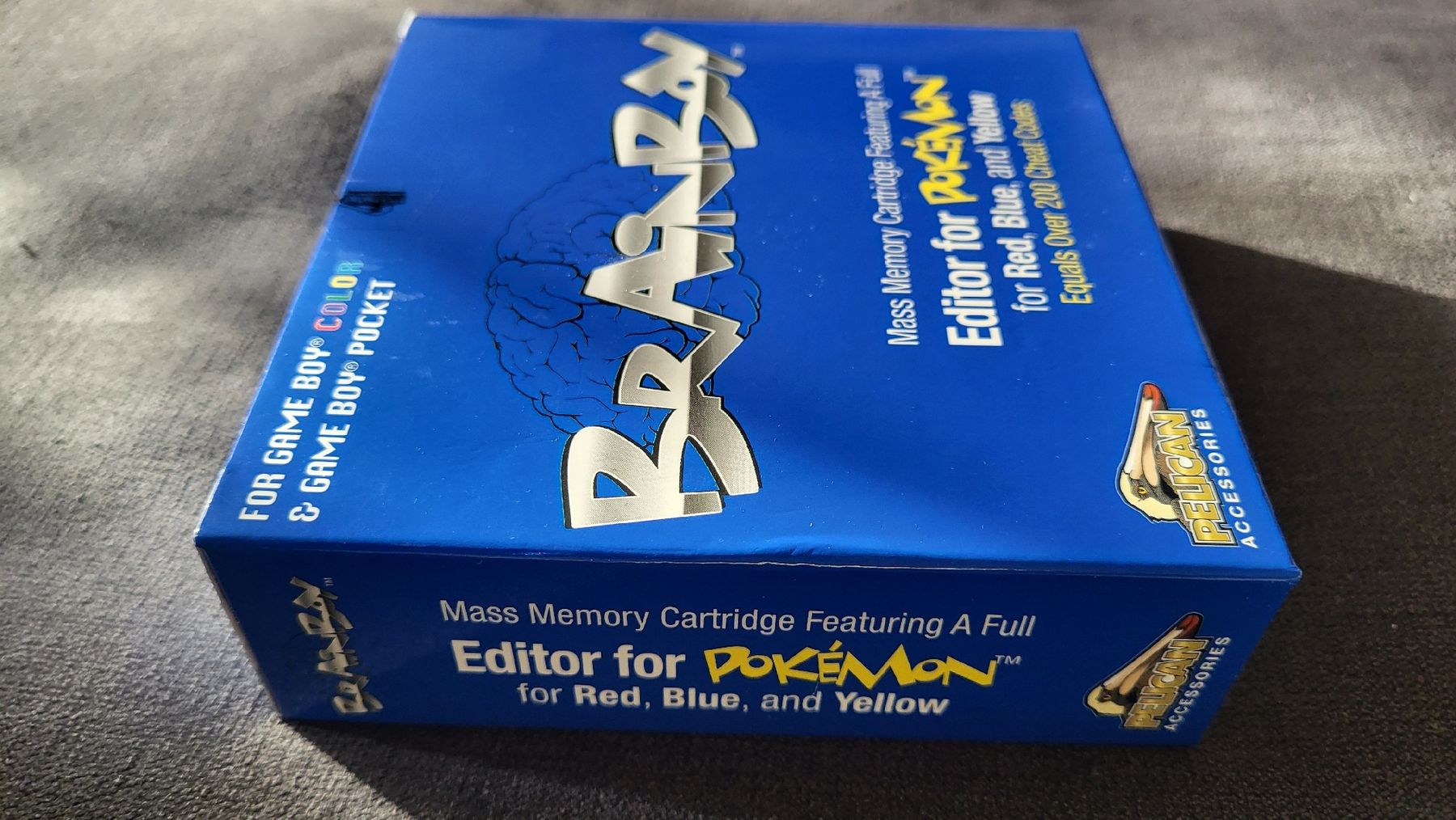 Pokémon Spiele: Pokémon ROT,BLAU,GELB Acces. Game Boy BrainBoy – Neu und originalverpackt aus Biel/Bienne von Retrohr 4