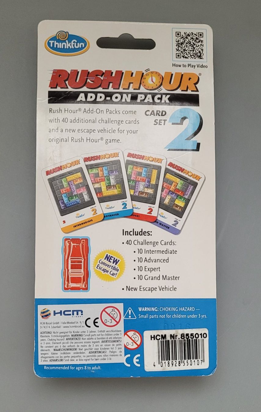 Giochi: Rush Hour Card Set 2 – Nuovo e nell'imballaggio originale da Oberuzwil venduto da aseinkaufswelt 1