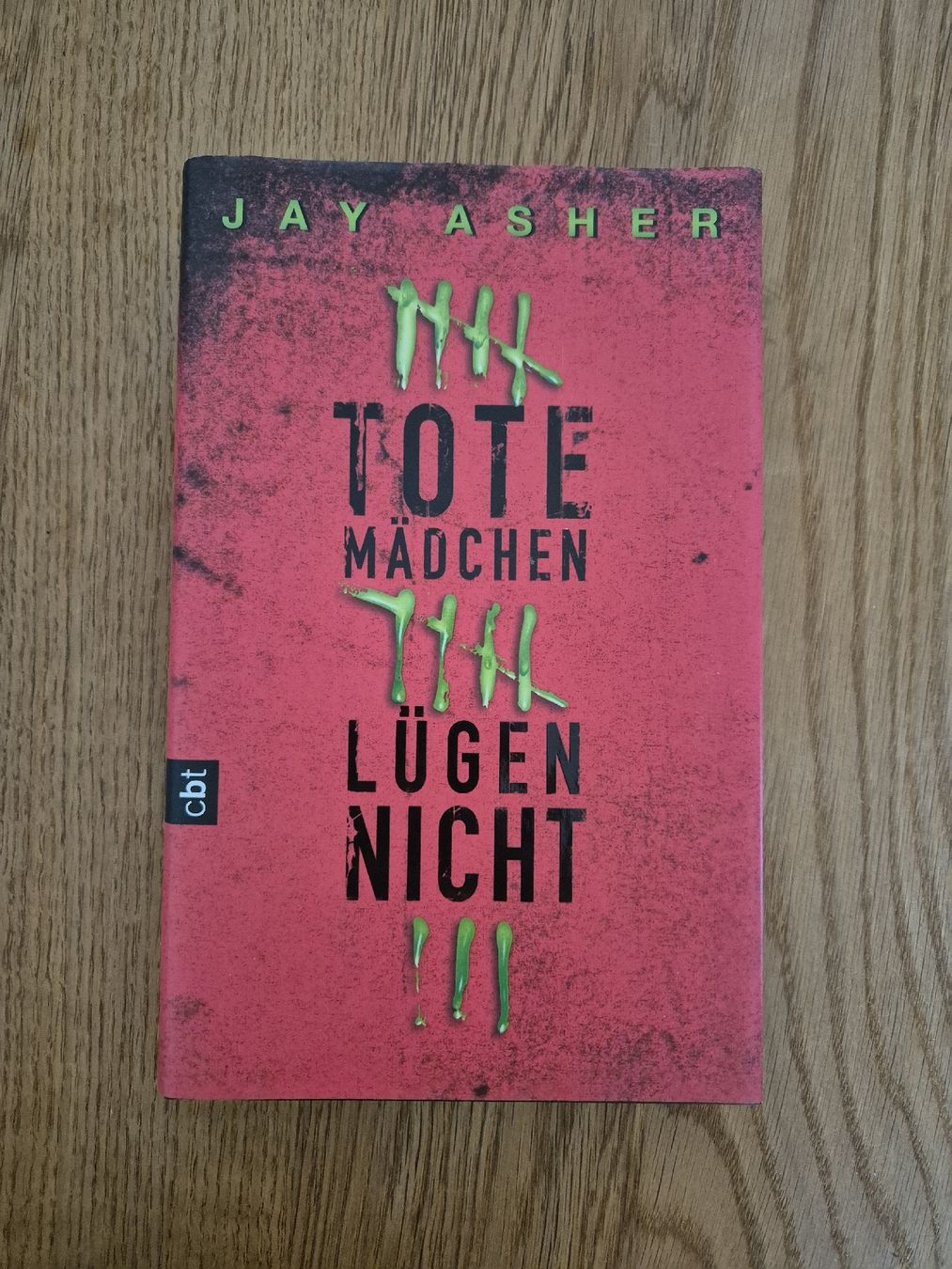Livres: Jay Asher - "TOTE MÄDCHEN LÜGEN NICHT" – D'occasion à Goldach par Mona.93