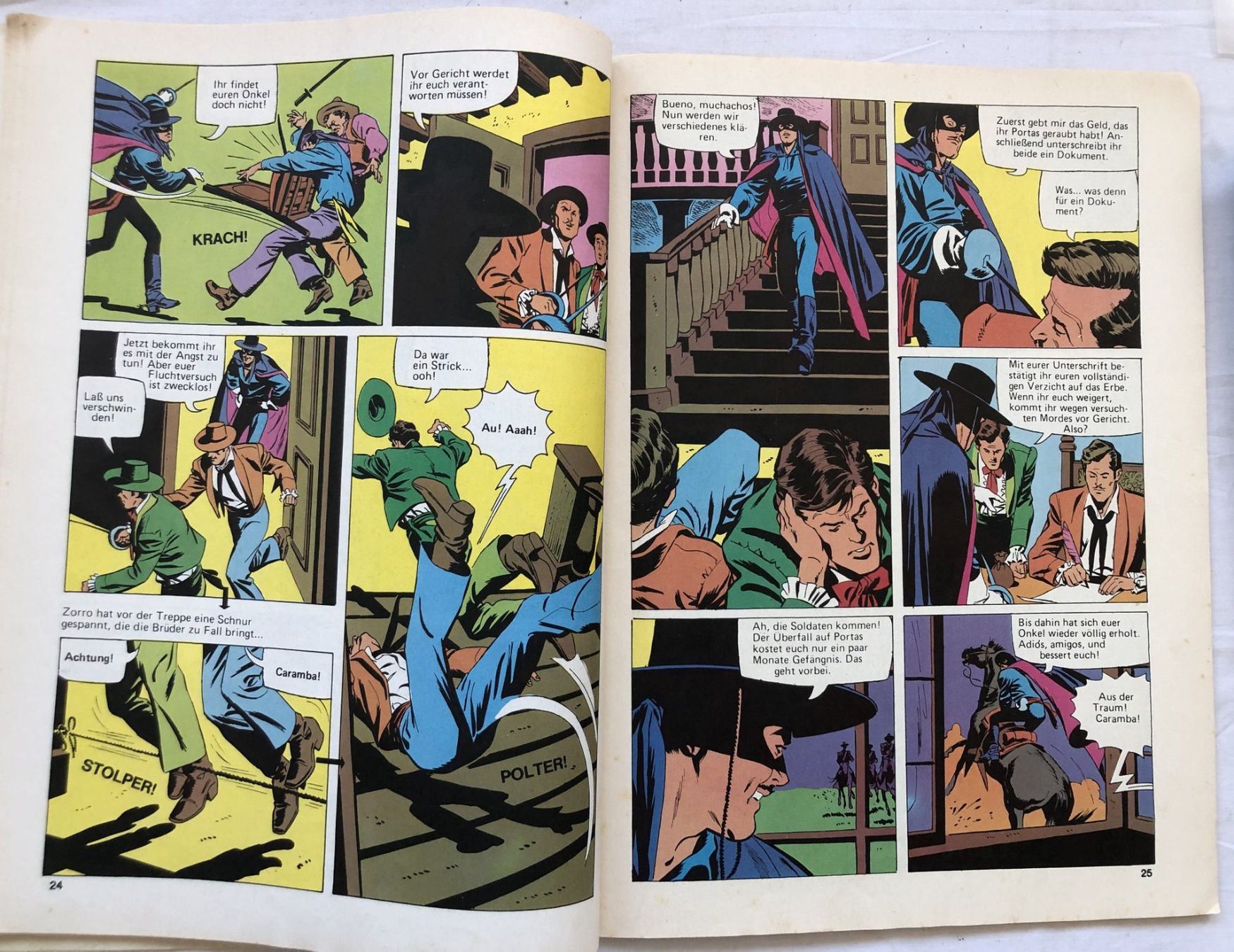 Fumetti: ZORRO - Comicalbum - Nr.2 - Ehapa Verlag – Usato da Schaffhausen venduto da durruti 3