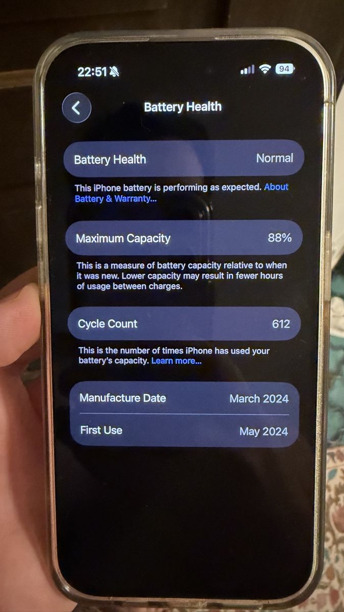 Apple Telefoni cellulari / Smartphones: Apple iPhone 15 Pro 256GB, Silver - Excellent condition! – Usato da Zürich venduto da Raz_D18 8