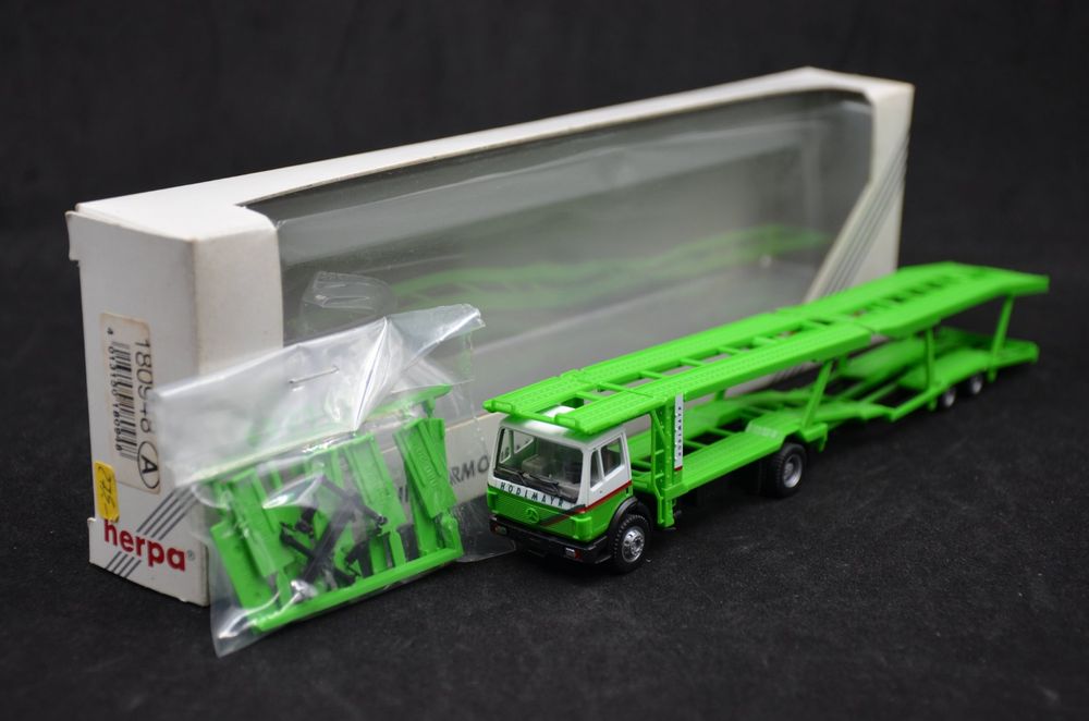 Trattore ELBA Modellismo Scala 1:87 MB SK'88 A 3 Assi Azzurro - In Vetrina