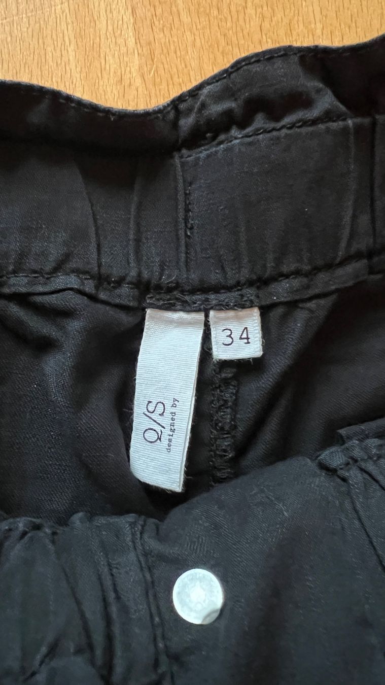 S.Oliver Pantaloni: leichte schwarze Hose (Sommer) – Nuovo (secondo la descrizione) da Therwil venduto da blubblubblubb 2
