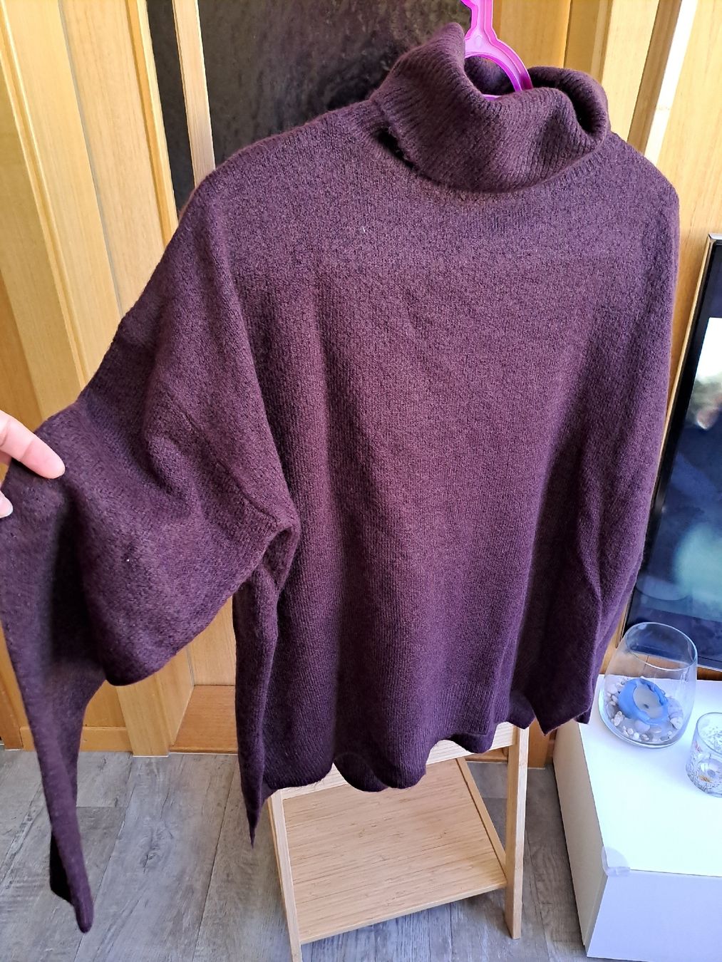 Pulls & Sweat-shirts: Damen Pullover Chicoree bordeaux Gr. M  – D'occasion à Rickenbach LU par bishiida 1