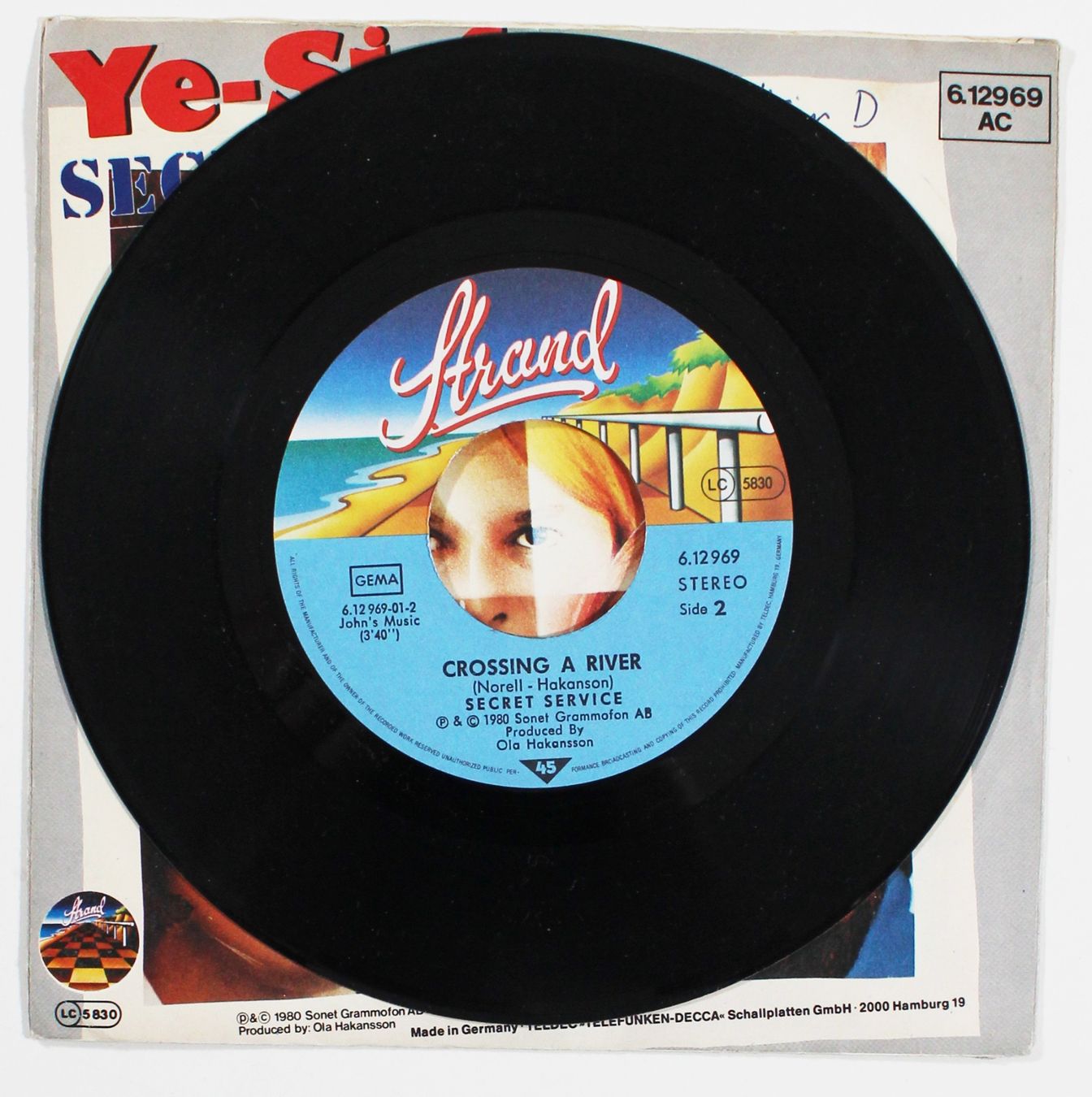 Dischi in vinile: 7" SECRET SERVICE - YE-SI-CA 1980 – Usato da Brüttisellen venduto da Collector-Corner 3