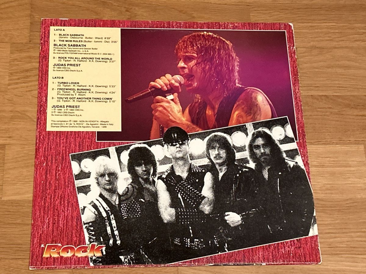 Dischi in vinile: Black Sabbath & Judas Priest – Usato da Faulensee venduto da Mizuno06 1