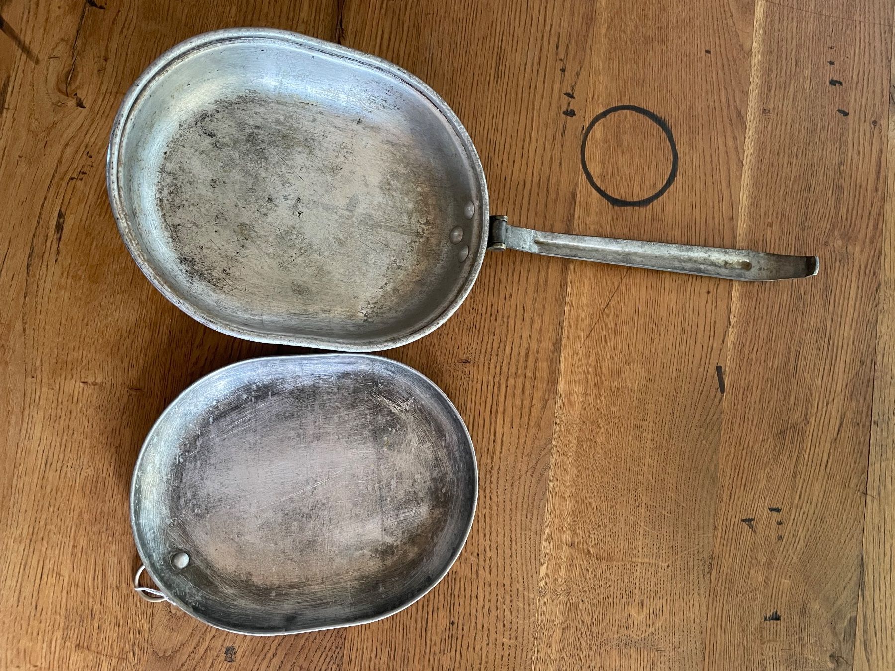 US Army Uniformes: Original WW1 M-1910 Meat Can – D'occasion à Oberbütschel par Woodie2005 3