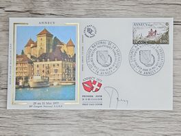 CL05 Enveloppe + Timbre France 1974