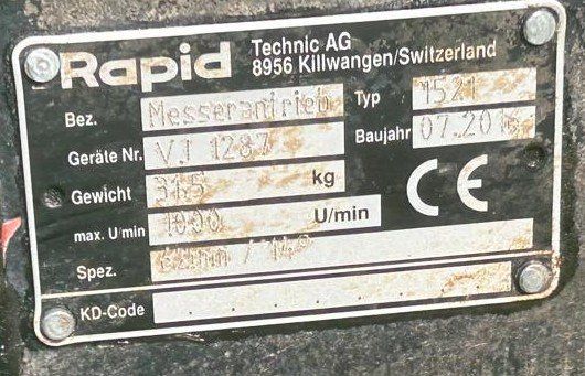 Rapid Alle Maschinen: Rapid Mondo plus – Gebraucht aus Cazis von la-torre-work-snc 9