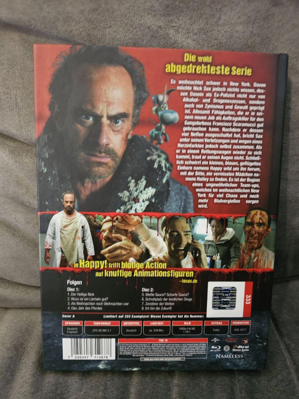 Alle DVDs: Happy! Staffel 1 Blu-ray Mediabook – Neu (gemäss Beschreibung) aus Bülach von pascalgino 1