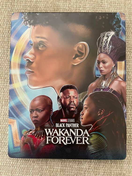 Black Panther Wakanda Forever Steelbook 4K UHD Bluray (Gebraucht) in ...