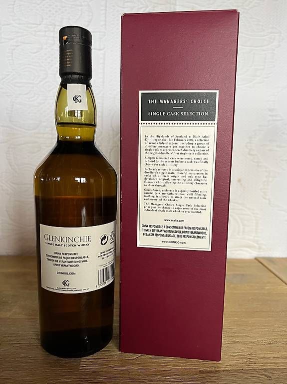 Spirituosen: Glenkinchie 1992 17 Year Old Managers' Choice Whisky – Neu und originalverpackt aus Pensier von motofan99 2
