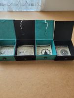 4er Set Geschenkbox Lokta-Papier Nepal, neuwertig