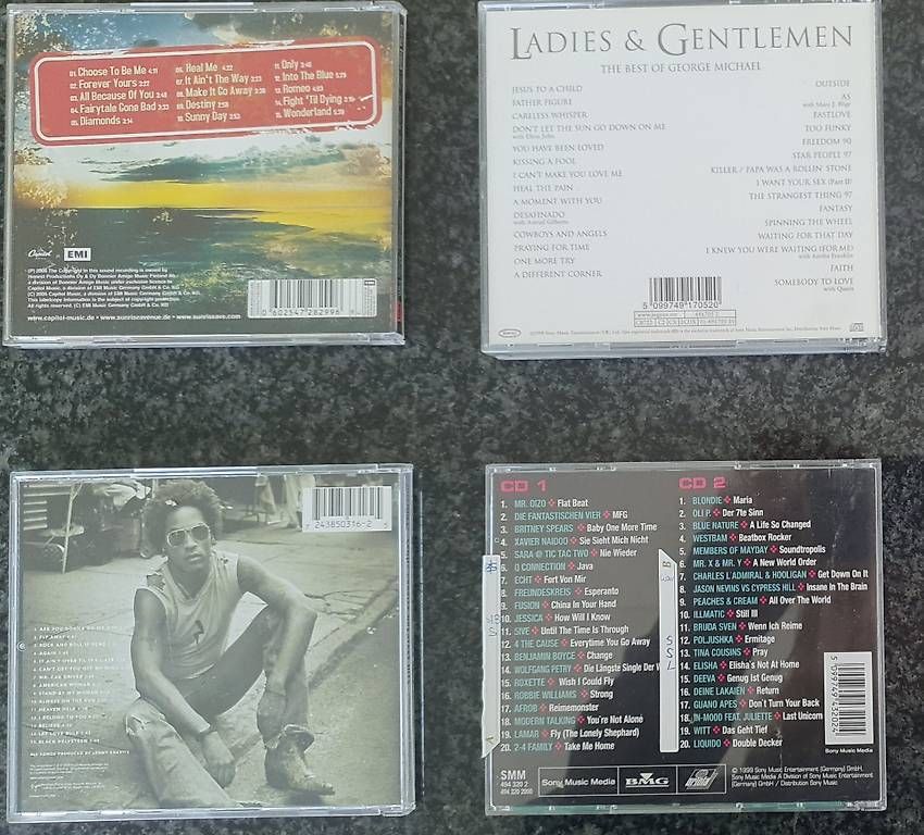 CDs: CD-Sammlung: George Michael, Lenny Kravitz & mehr, Top! – Gebraucht aus Widnau von El_Capitan5 1