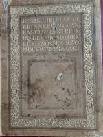 Festschrift Basel 1901 – 400 Jahre Ewiger Bund – Historische