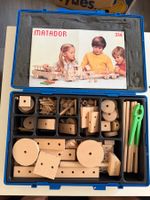 Vintage MATADOR 314 Holzbaukasten – über 180 Teile