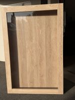 Massivholz Vitrine mit Glas, neu, 1172x772x190mm