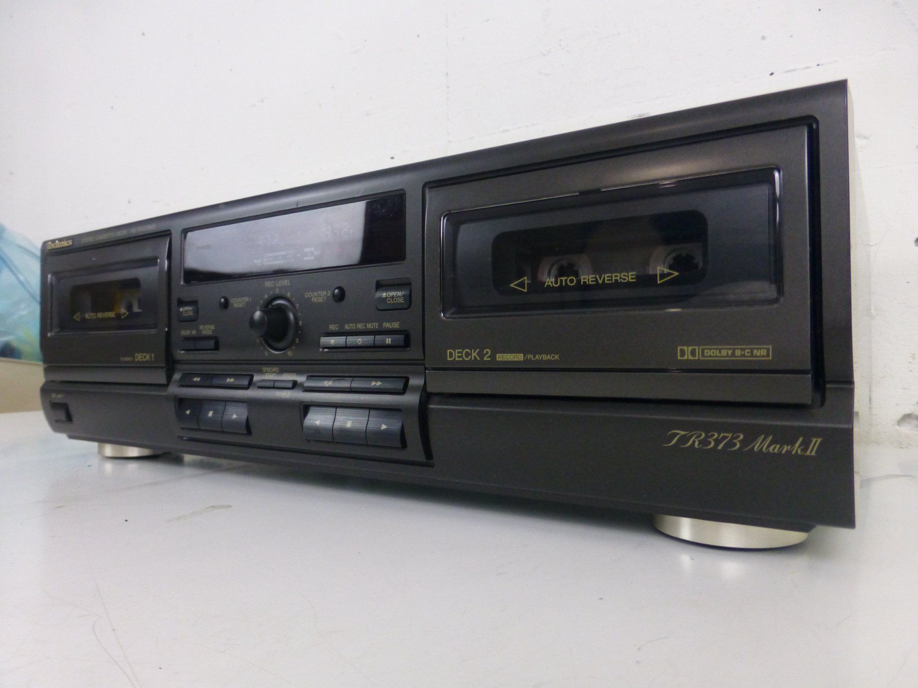 Technics Lettore multimediale & Streamer: Technics RS-TR 373 Mark II Top Doppel-Kassettendeck – Usato da Fahrweid venduto da gruenezahn 3