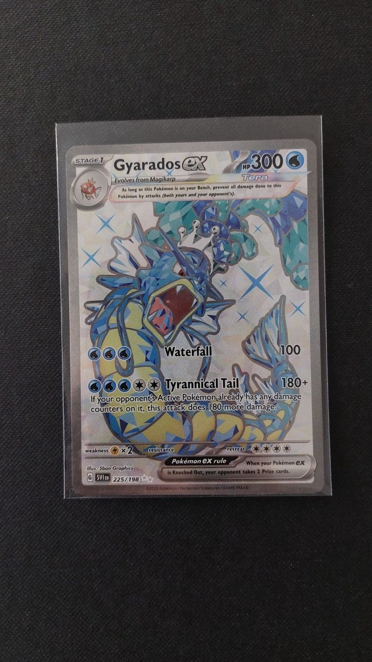 Pokémon Carte collezionabili: Gyarados ex Fullart scarlet & violet – Nuovo (secondo la descrizione) da Bellinzona venduto da Pagur