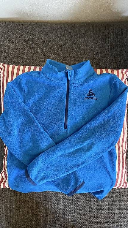 Odlo Maglioni & Felpe: Angenehmer Fleecepullover ODLO Blau Gr. 128 – Usato da Urdorf venduto da Resumasa