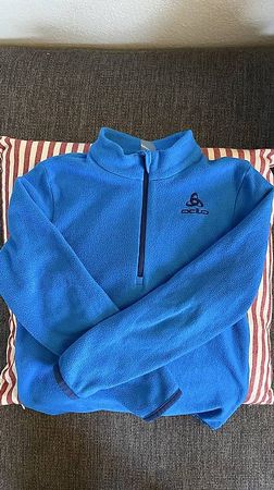 Angenehmer Fleecepullover ODLO Blau Gr. 128