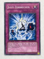 Yu-Gi-Oh! Karte Justi-Zerbrechen, 1. Auflage, Top Zustand