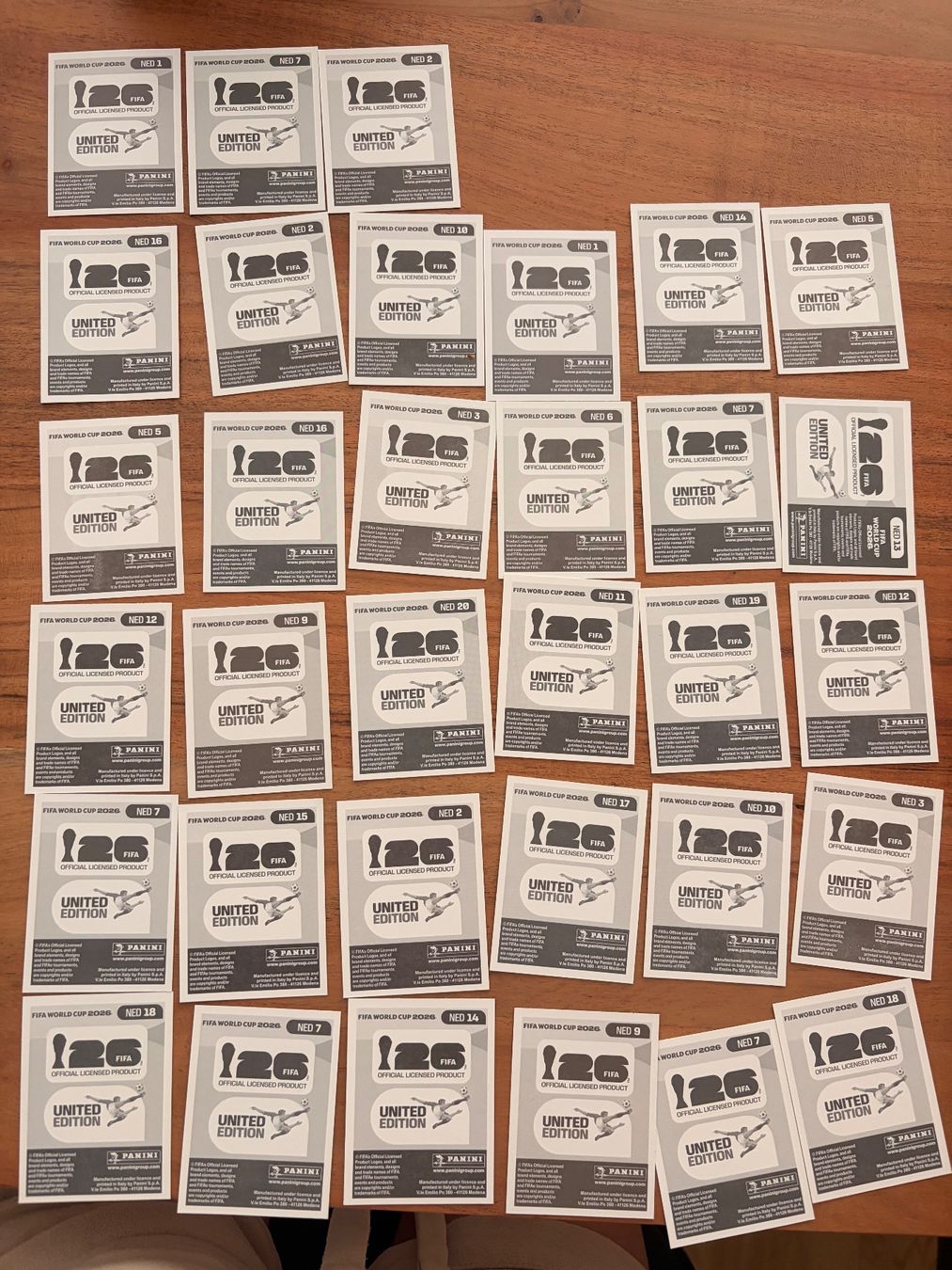 Panini Carte collezionabili: Panini Niederlande NED 2026 – Usato da Solothurn venduto da rah_g92d 1