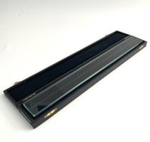 Antikes Lineal aus Glas