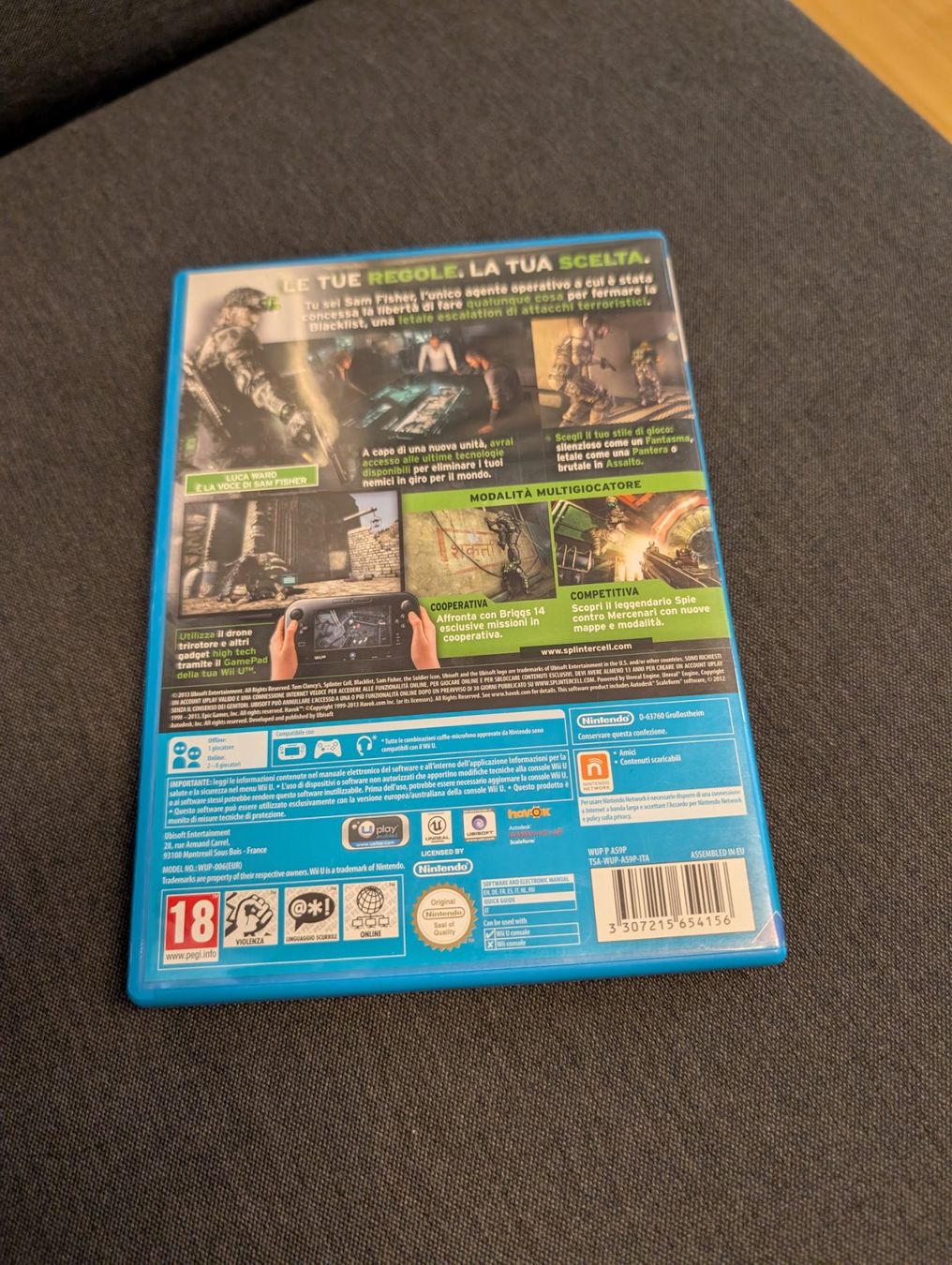 Spiele: Splinter cell blacklist Nintendo Wii u – Gebraucht aus Giubiasco von Ticinerd 1