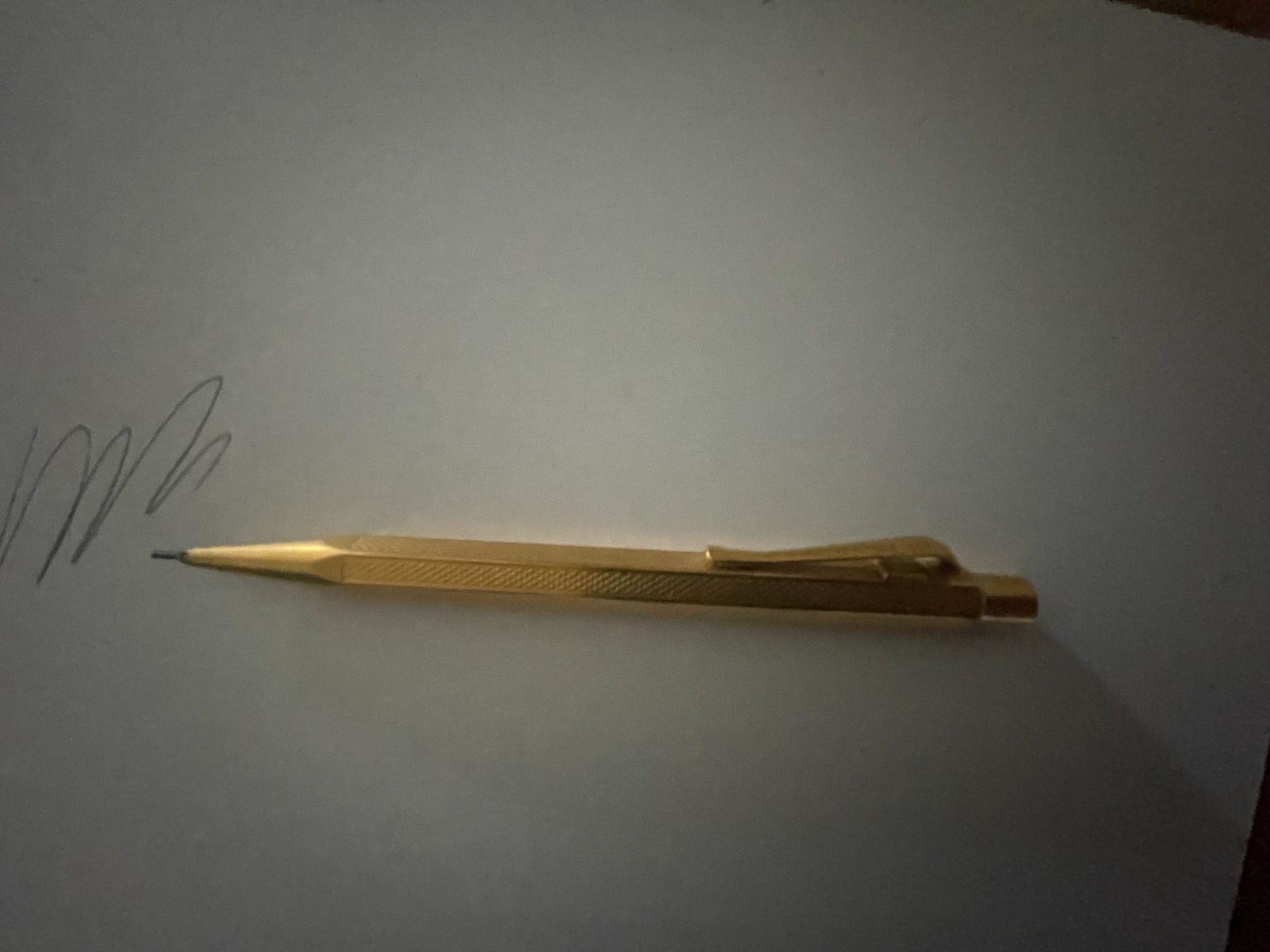 Caran D'Ache Matite, matite colorate & gessi: MINENHALTER CARAN DÂCHE PLAQUE OR – Usato da Uhwiesen venduto da Uhwiesen 2