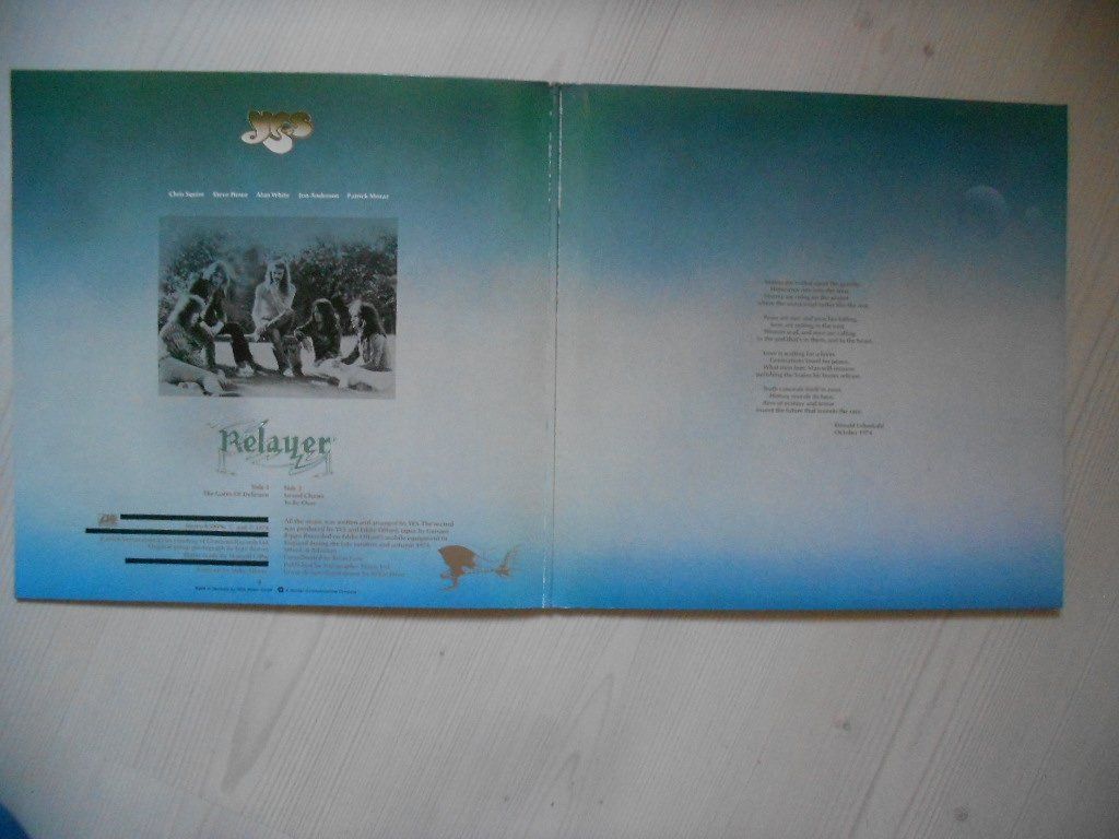 Dischi in vinile: YES  -  RELAYER – Usato da Bex venduto da Giorgiob 3