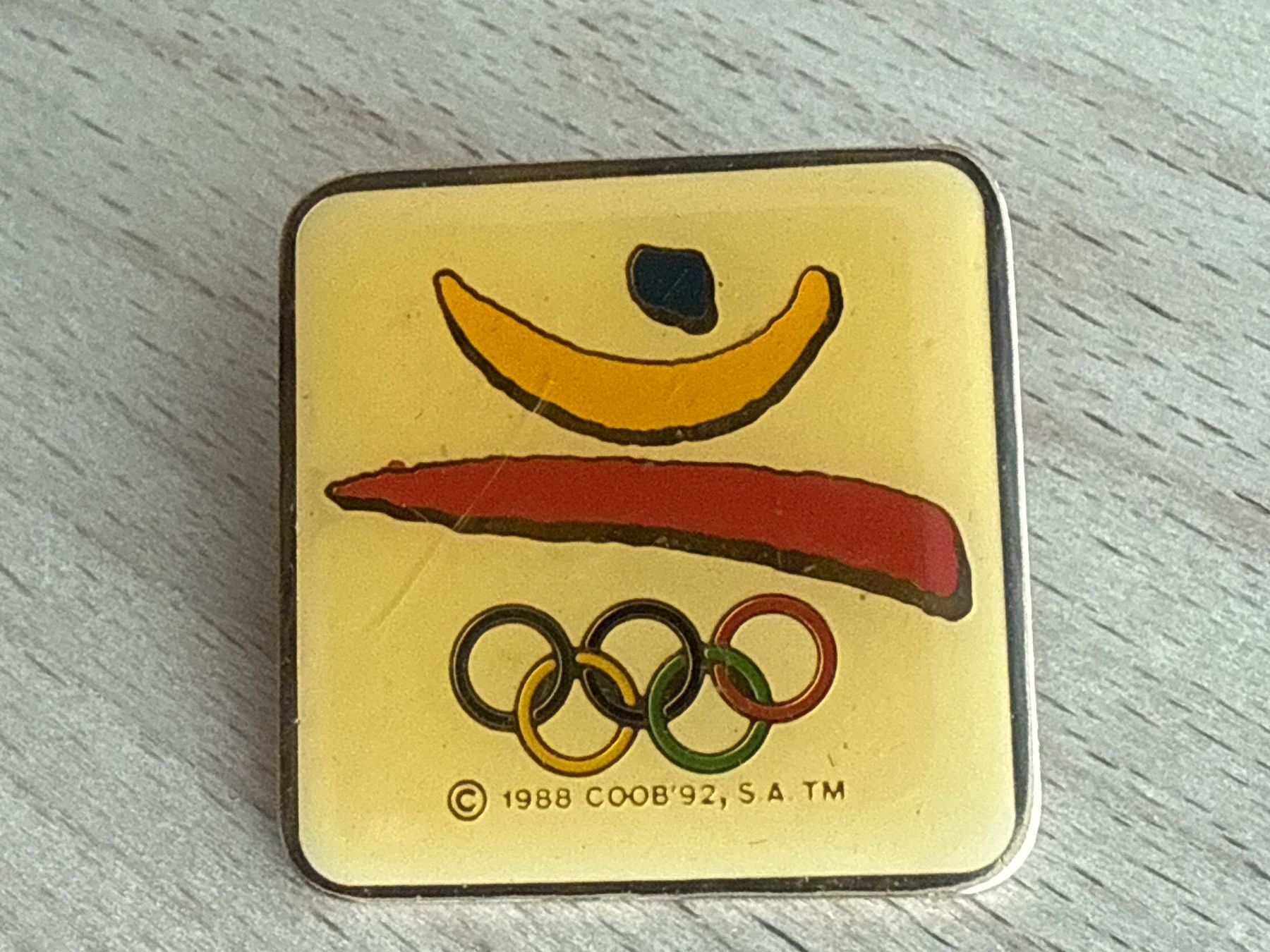 Placchette & Badge: Pin Olympia Barcelona 92 – Usato da Glattbrugg venduto da Schweigmatt