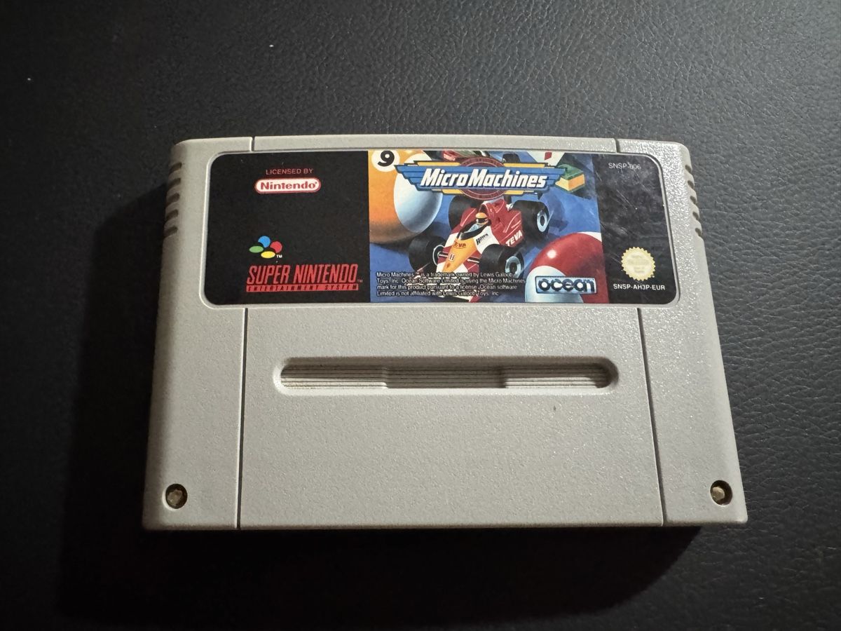 Giochi: Jeu Super Nintendo Micro Machines – Usato da Blonay venduto da ADO_79
