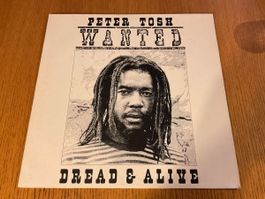 Peter Tosh - Wanted Dread and Alive LP, Top Zustand!