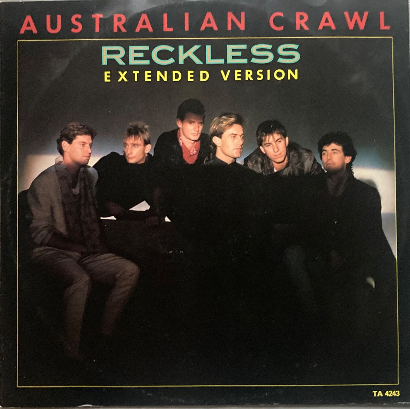 Dischi in vinile: AUSTRALIAN CRAWL - RECKLESS – Usato da Poliez-Pittet venduto da Newtown-Records