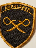 Panzer Badge Abzeichen Aufklarung neu mit Klett