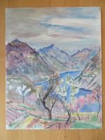 Clara Vogelsang-Eymann original Aquarell