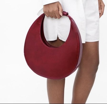 Staud Moon Bag - Leather Tote Bag 