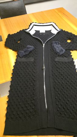 Winter Strickjacke, warm und kuschelig, Grösse S