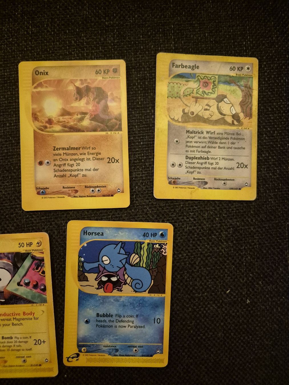 Pokémon Carte collezionabili: Pokemon - Aquapolis – Usato da Subingen venduto da mattkum 1