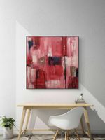 Originales abstraktes Gemälde 80x80cm