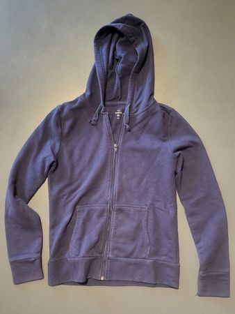 Sweat-Jacke mit Kapuzze blau xs