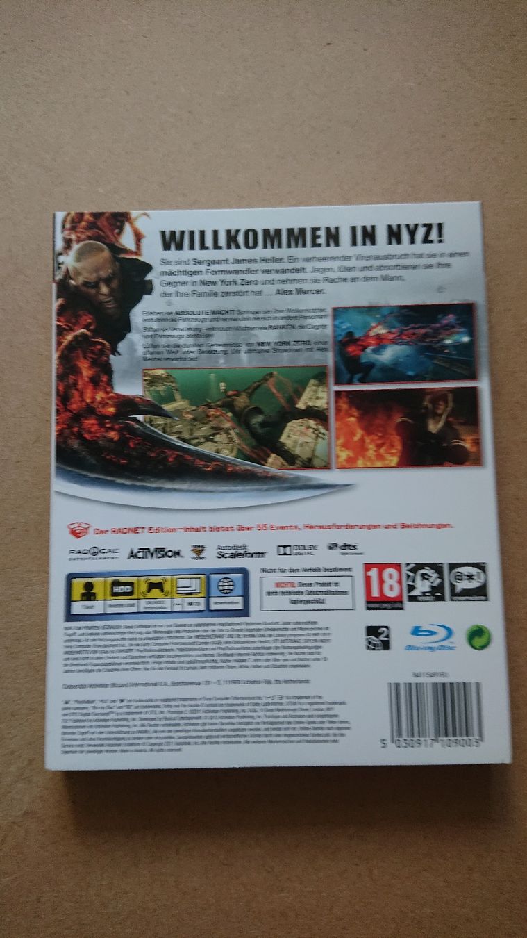 Spiele: Prototype 2 PS3  – Gebraucht aus Chur von FreakofRarity 1