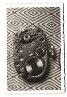 Fotografie Mechanisches Uhrwerk einer Ar